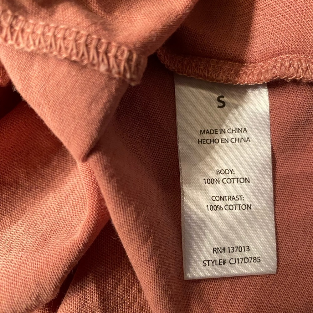 Wildfox Fanta Grape Crop Top Burnt Orange Size Small - Picture 6 of 7